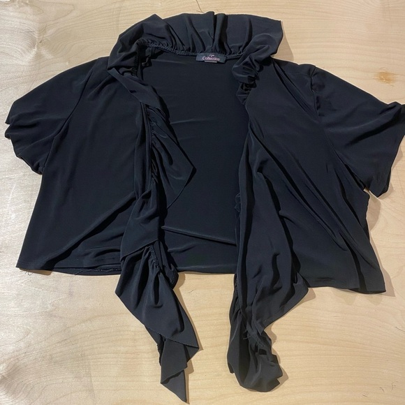 Pink Collection Cropped Cardigan 3X (ET) - Picture 5 of 12